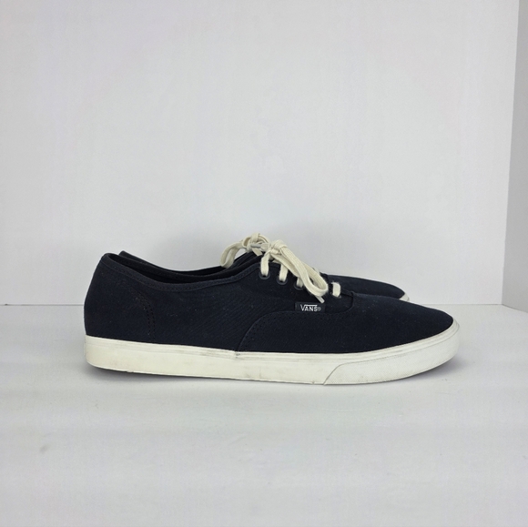 Vans Unisex Authentic Lo Pro Almond Toe Lace Up Sneakers Canvas Size W 10.5 M 9 - Picture 7 of 12